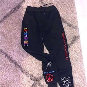 ASTROWORLD travis scott sweatpants